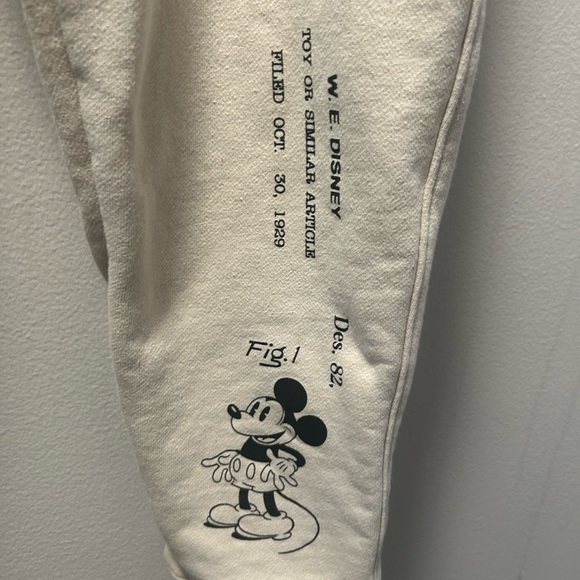 Champion Beige Disney Reverse Weave Sweatpants - Picture 3 of 5